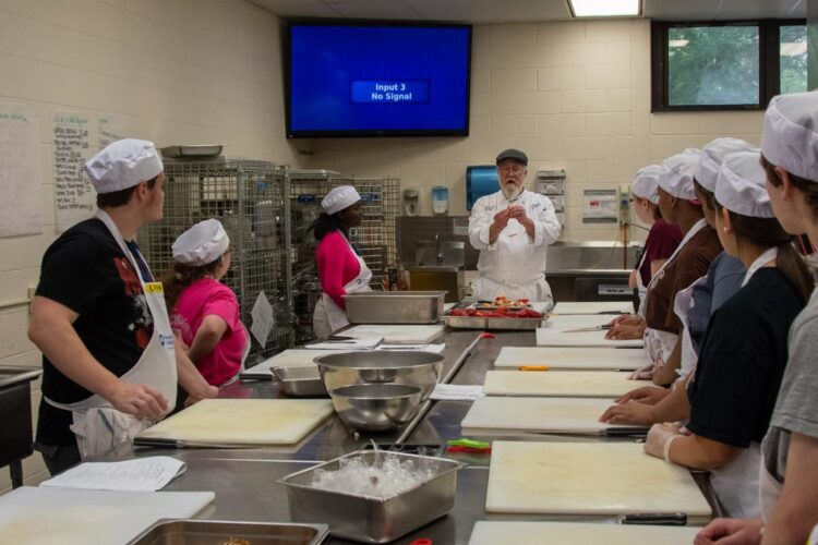 Future Restauranteurs sharpen their knives, learn the ins and outs of culinary arts
